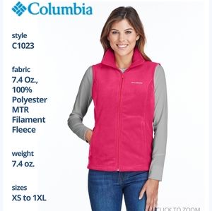 COPY - Columbia Fleece Vest